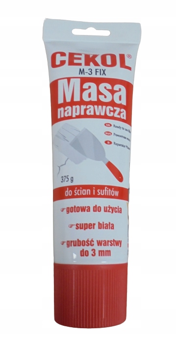 

Masa Naprawcza Cekol Do Ścian I Sufitów 375g Cekol