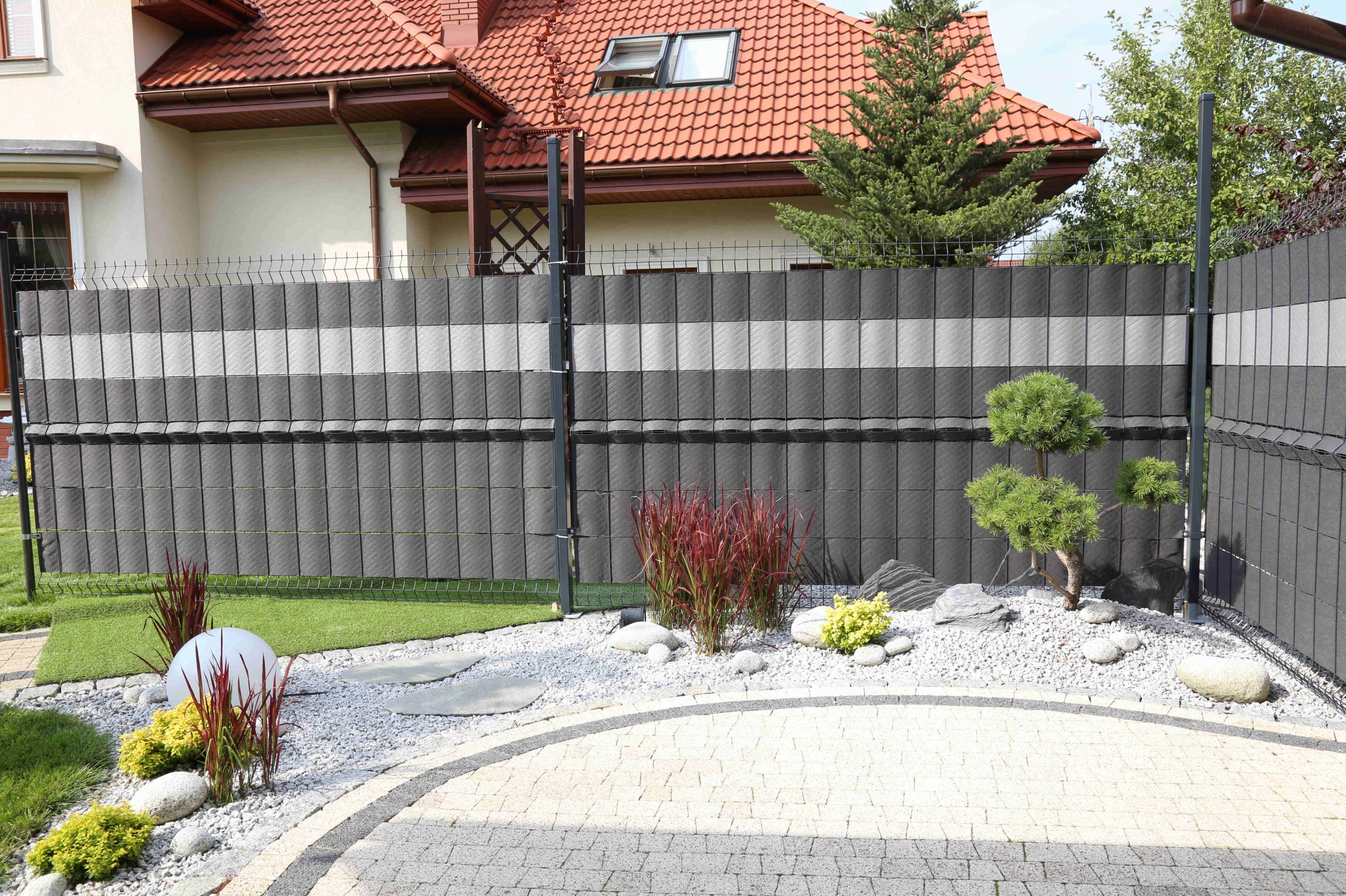 TAŚMA OGRODZENIOWA PŁOT OGRODZENIE 19,3cmx33m LUX Maksymalna wysokość elementu 19.3 cm