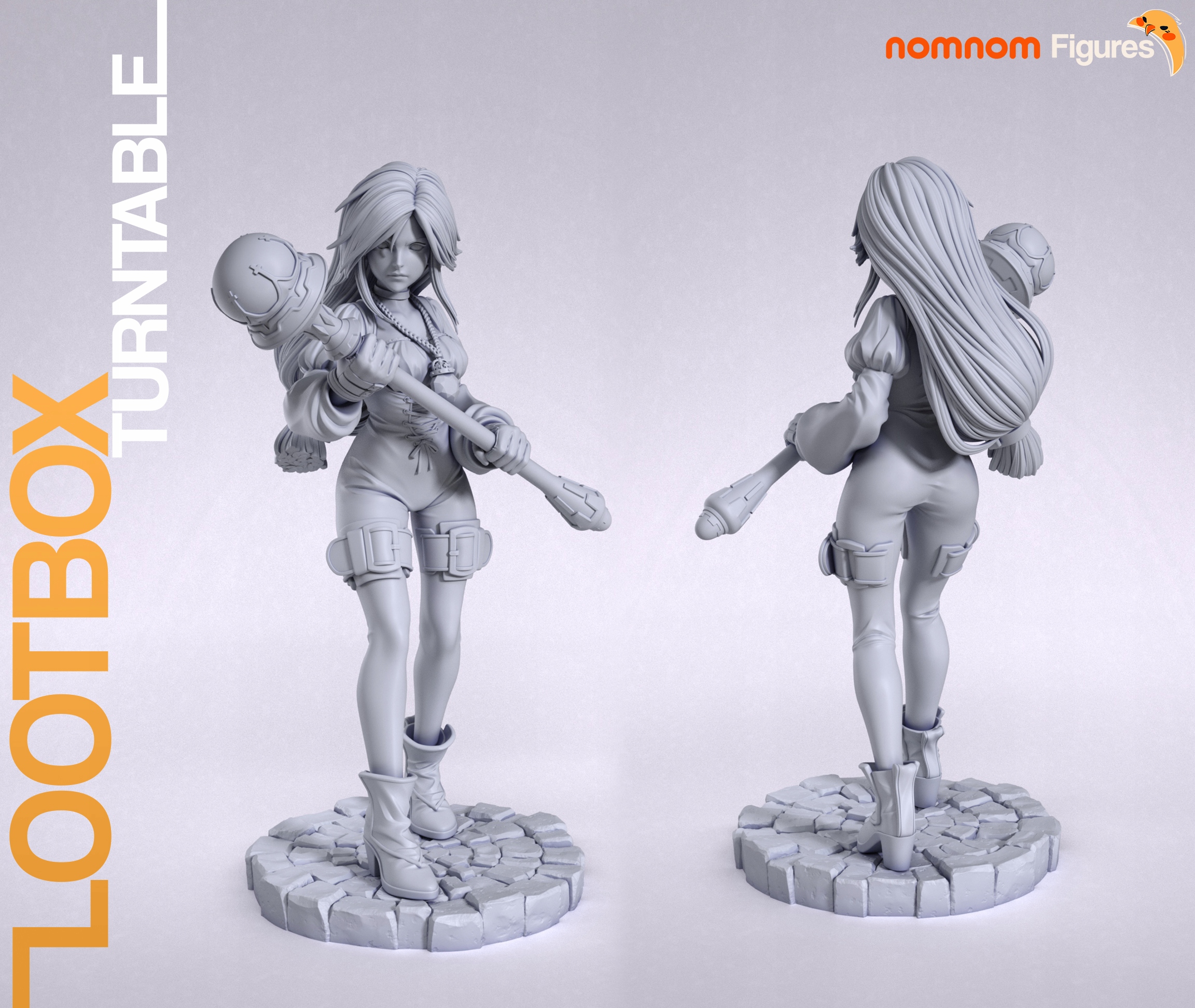 Figurka Garnet Final Fantasy NomNom Figures 3D tisk 14K Dárek
