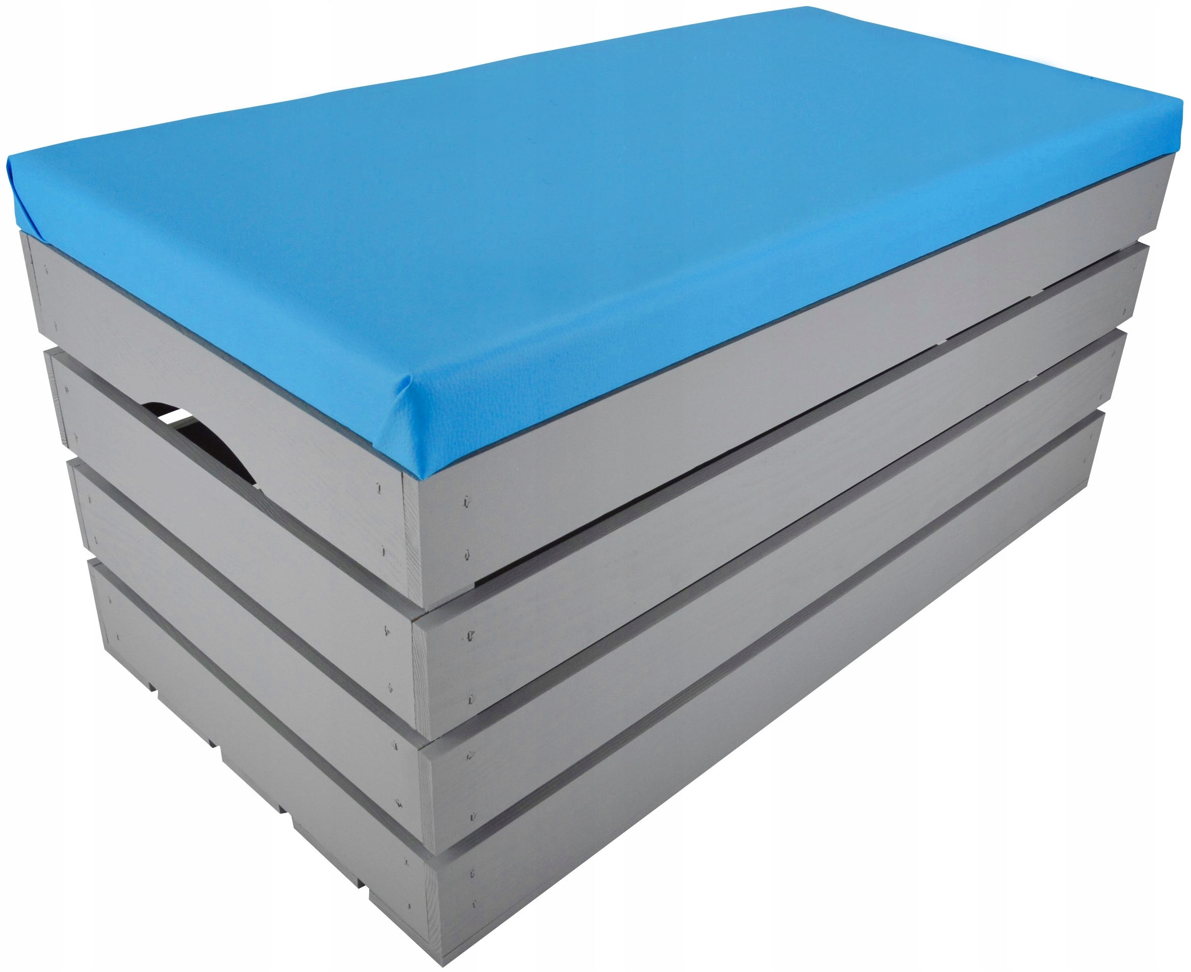 Taburet Dřevěná Krabička Kufřík Box Sedátko