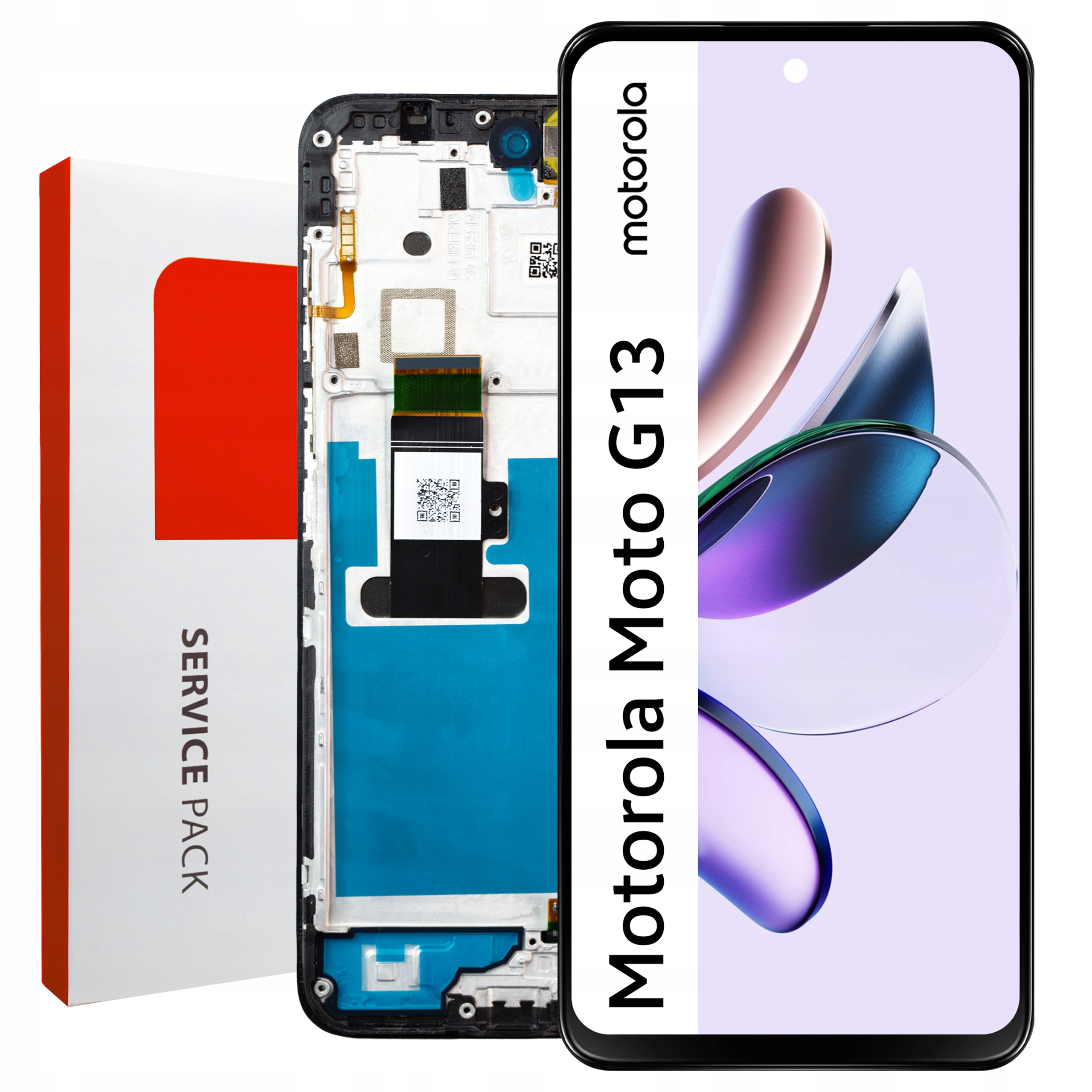 Originální Zila pro Motorola Moto G13 Displej s Rámeček LCD Matrix