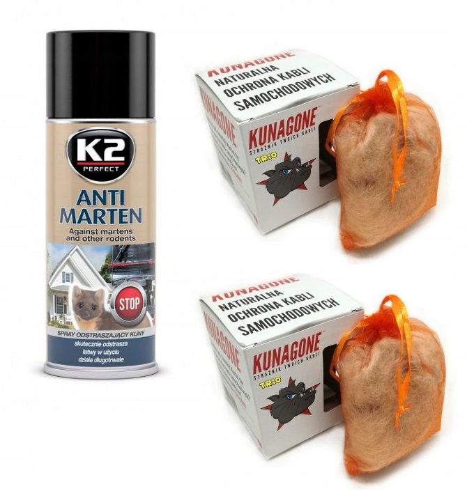 

Kunagone 2SZT spray, odstraszacze kun, gryzoni