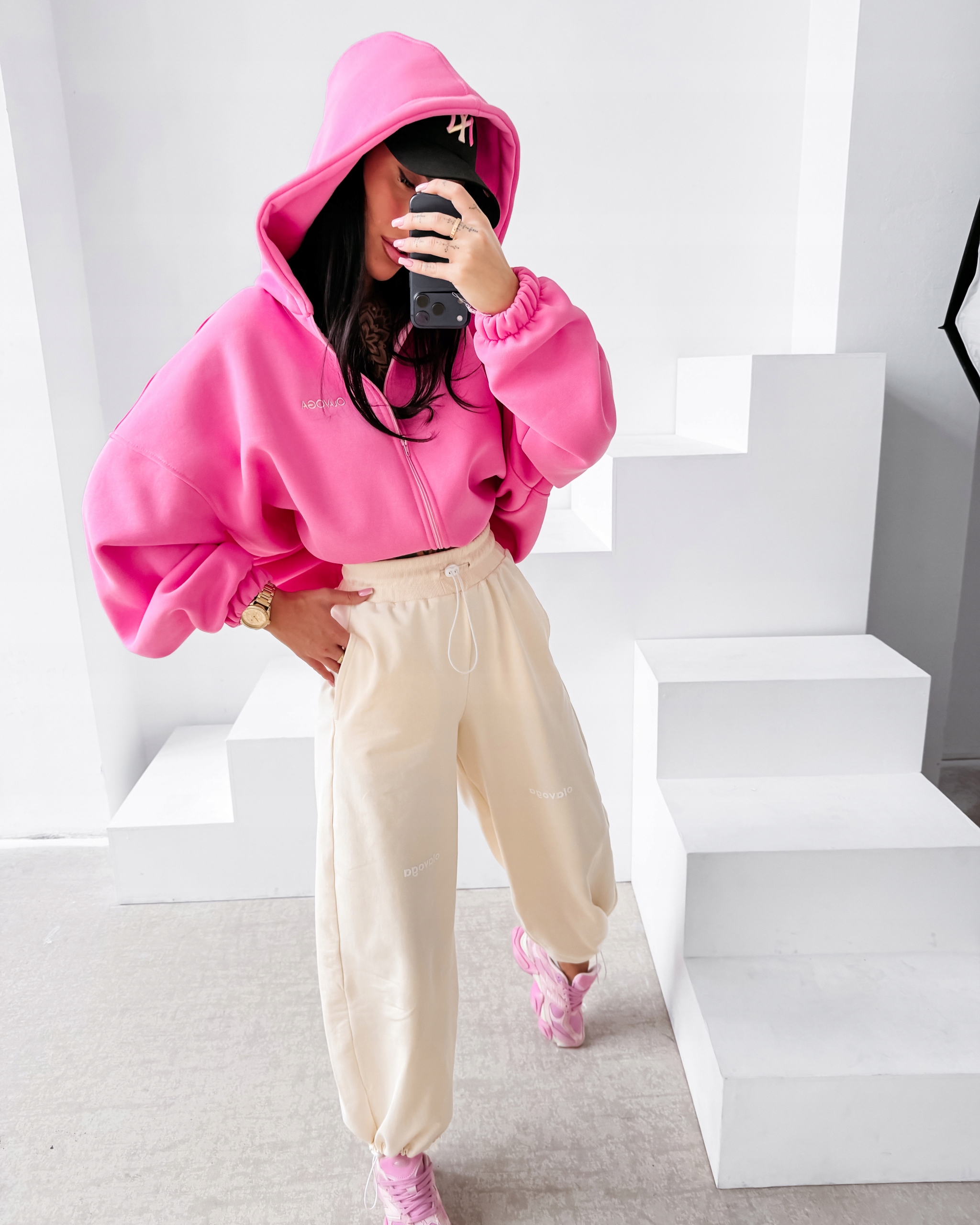 Dámské Kalhoty Nest Olavoga Kokosové M