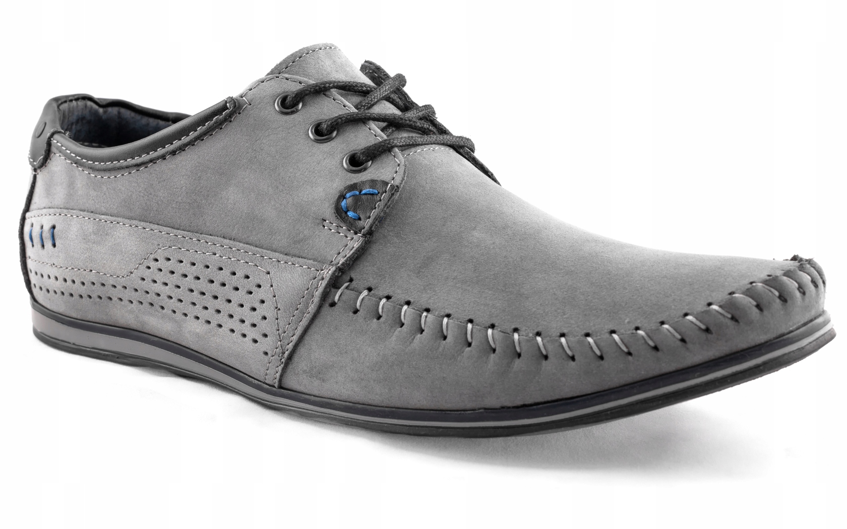 

Półbuty męskie Polskie buty skórzane szyte 47