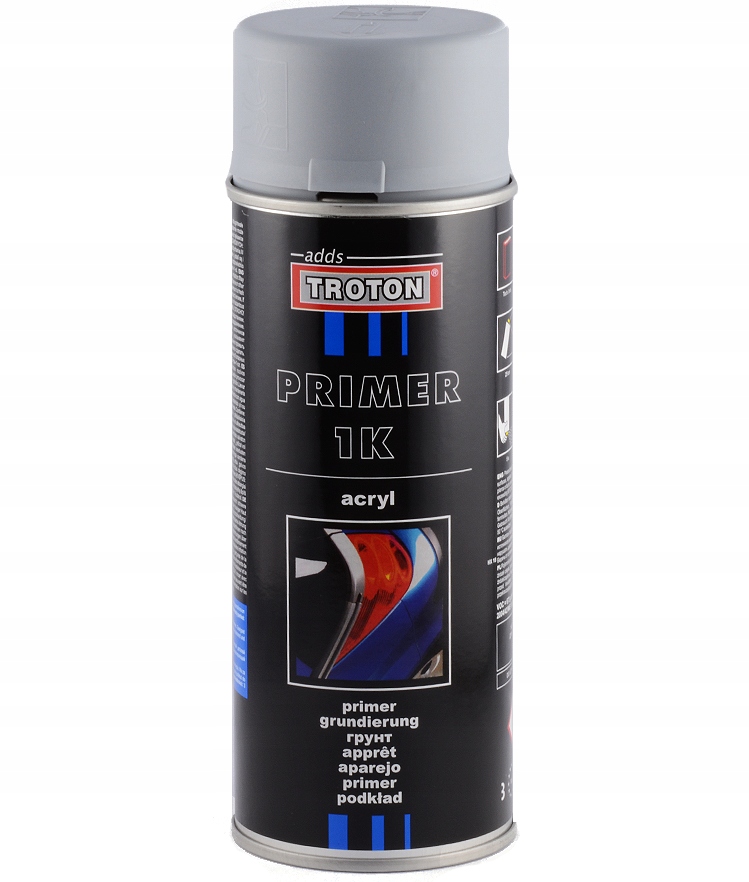 

Troton Primer 1K podkład akrylowy Szary 400 ml