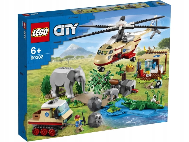 Lego City 60302 Na záchranu divokých zvířat