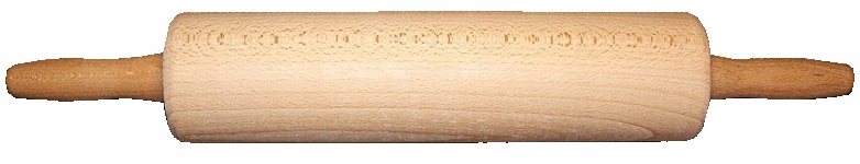 Wałek do ciasta Pizzy 52 Gruby drewniany obrotowy