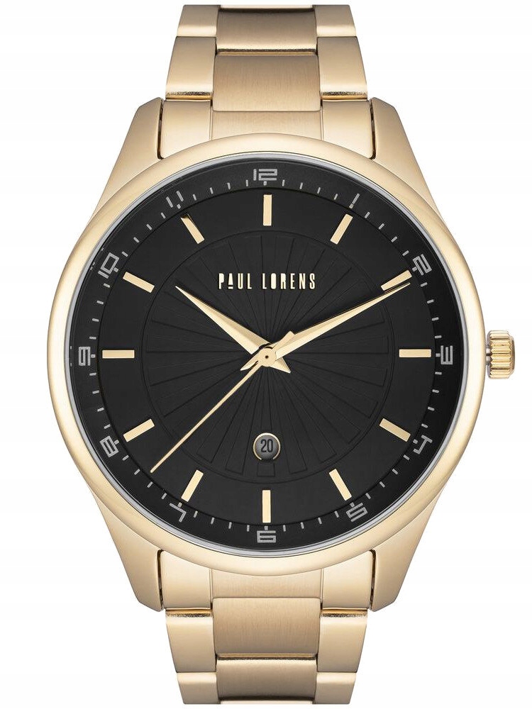 Pánské Hodinky Paul Lorens PL12156B2-1D1 (zg357c) Box Gravírování