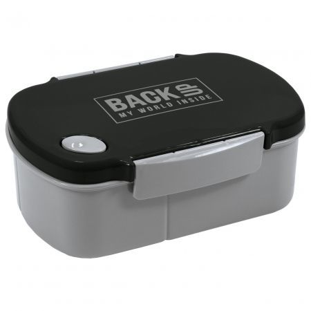 

Śniadaniówka BackUP szaro czarna Lunchbox Derform