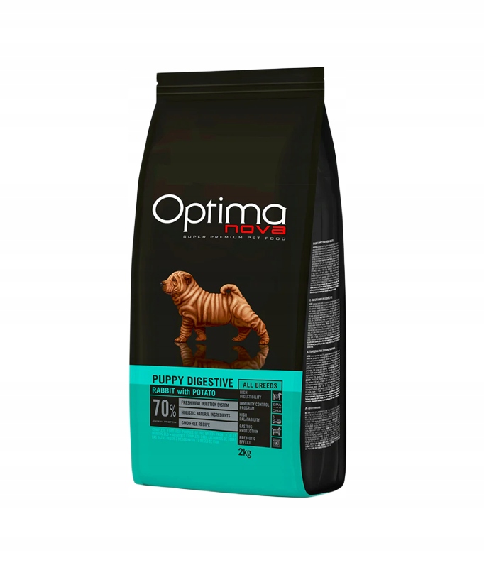 Sucha Karma Dla Szczeniaka Z Alergią Optimanova Królik Z Ziemniakami 2KG