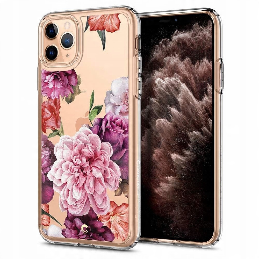 

Etui Spigen Ciel Iphone 11 Pro Różowy Kwiaty