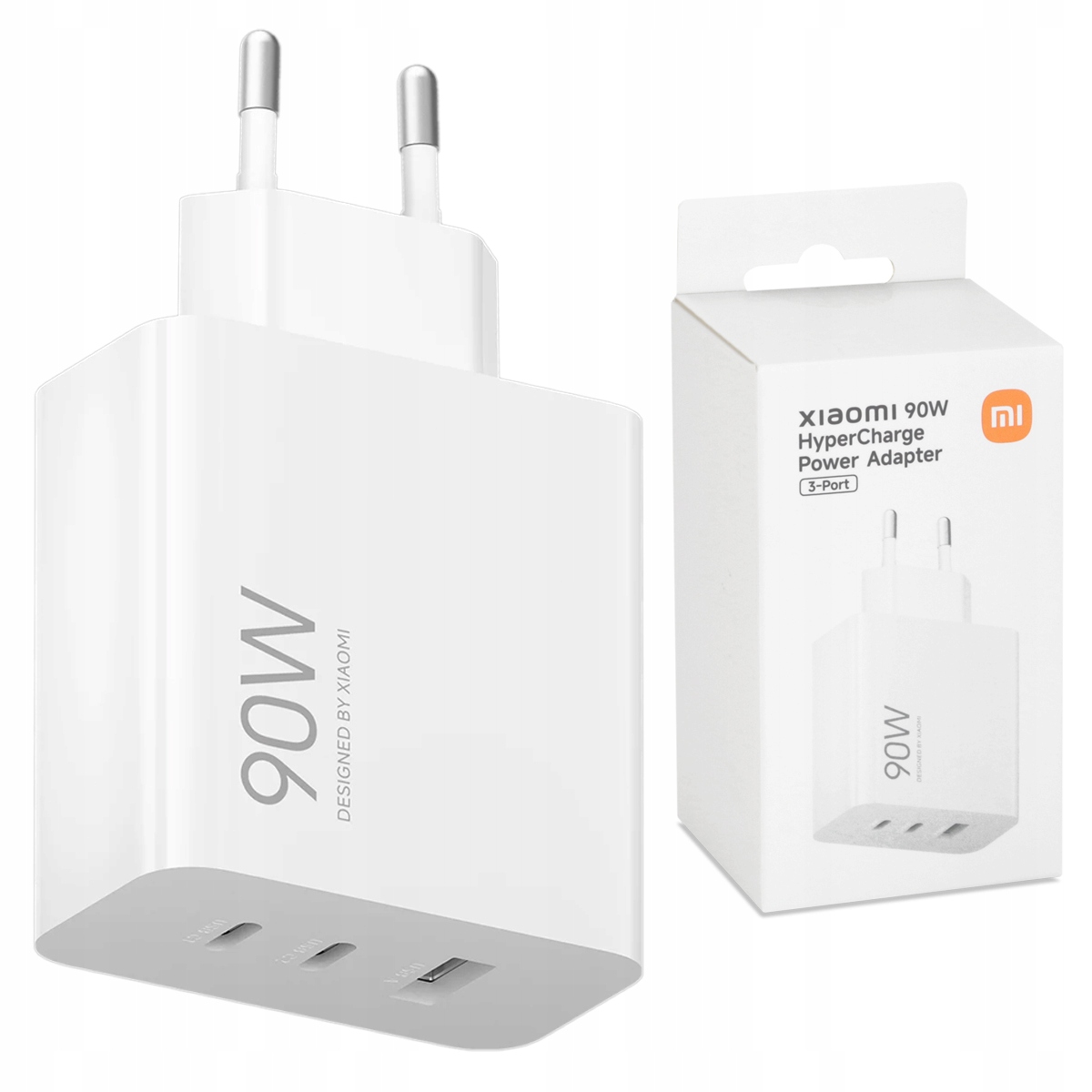 Síťová nabíječka Xiaomi 90W rychlé nabíjení telefonu HyperCharge notebook
