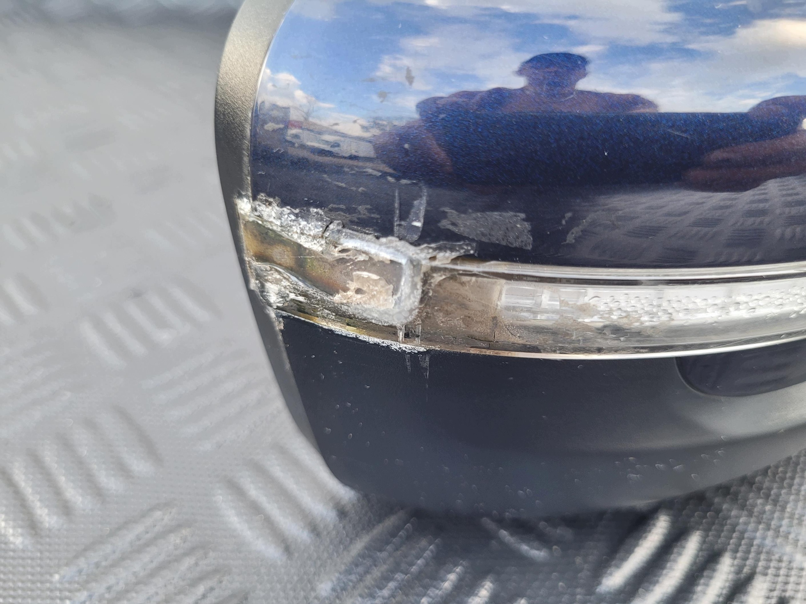 mirror right complete 10 PIN BAS SSANGYONG KORANDO IV 4 C300