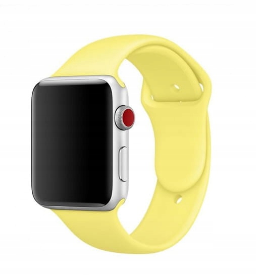 

Pasek Silikonowy Do Iwatch 38/40/41mm|LIGHT Yellow