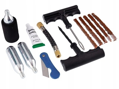 ШВИДКИЙ РЕМОНТНИЙ КОМПЛЕКТ ДЛЯ КОЛІС З CO2, 13 ELEM.