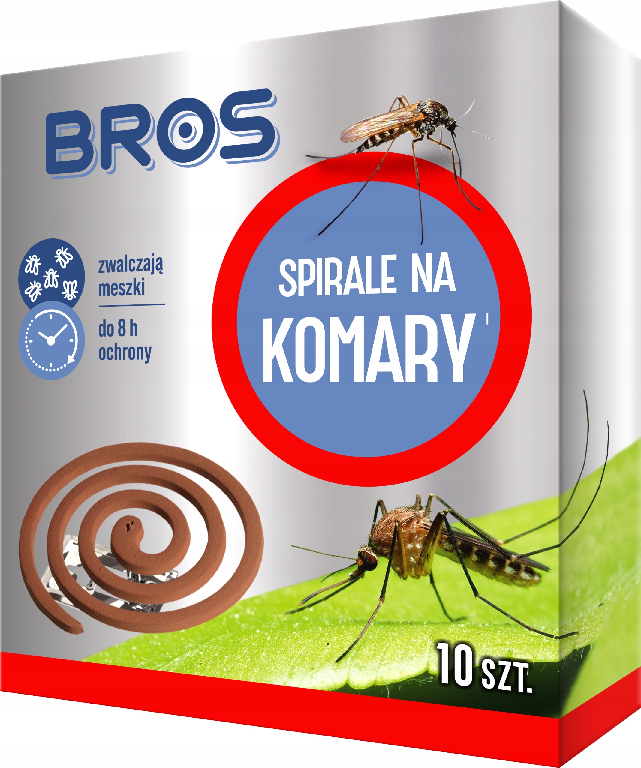 

Spirale na komary Bros 10szt. działa szybko