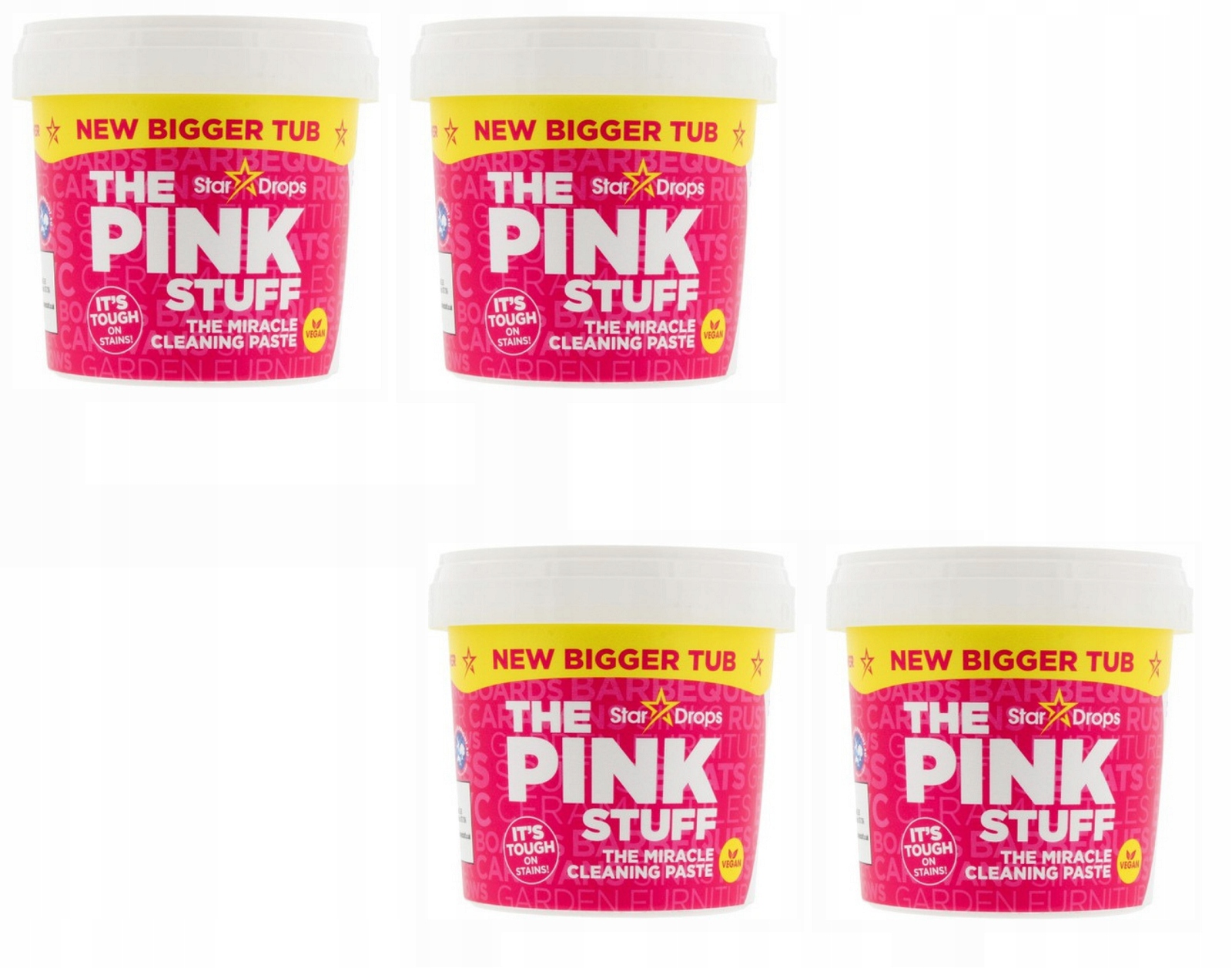 

4x Uniwersalna pasta czyszcząca The Pink Stuff