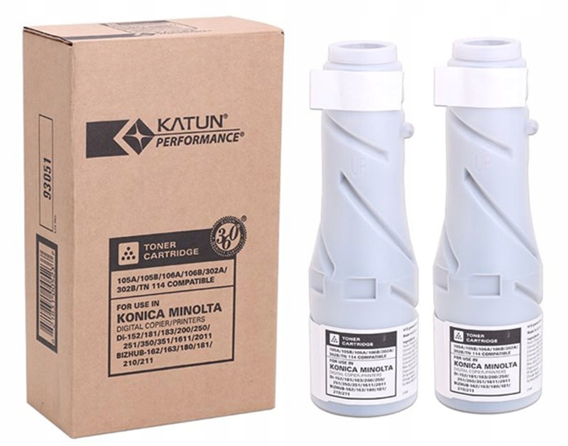 Toner Katun TN114 20800 pro Konica Minolta bizhub 152 162 163 183 210 211