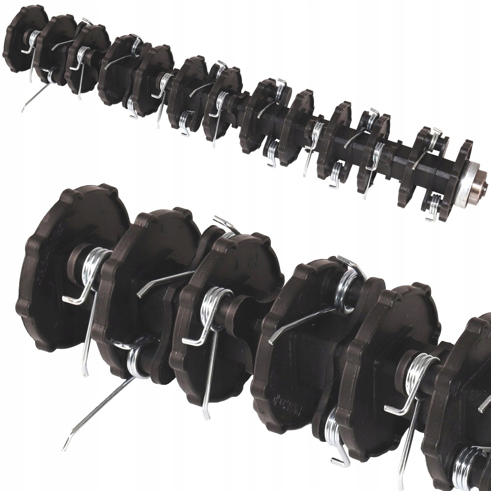 Wałek roboczy ze sprężynkami aeratora Nac sce180 mex180-40