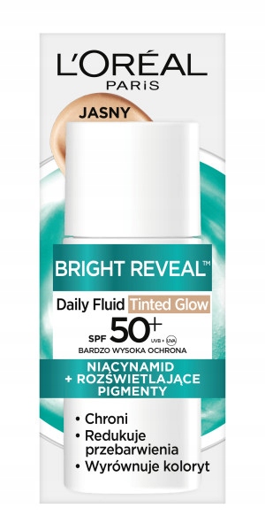 Rozjasňující pleťový fluid Loreal Paris Bright Reveal SPF50+ 50 ml