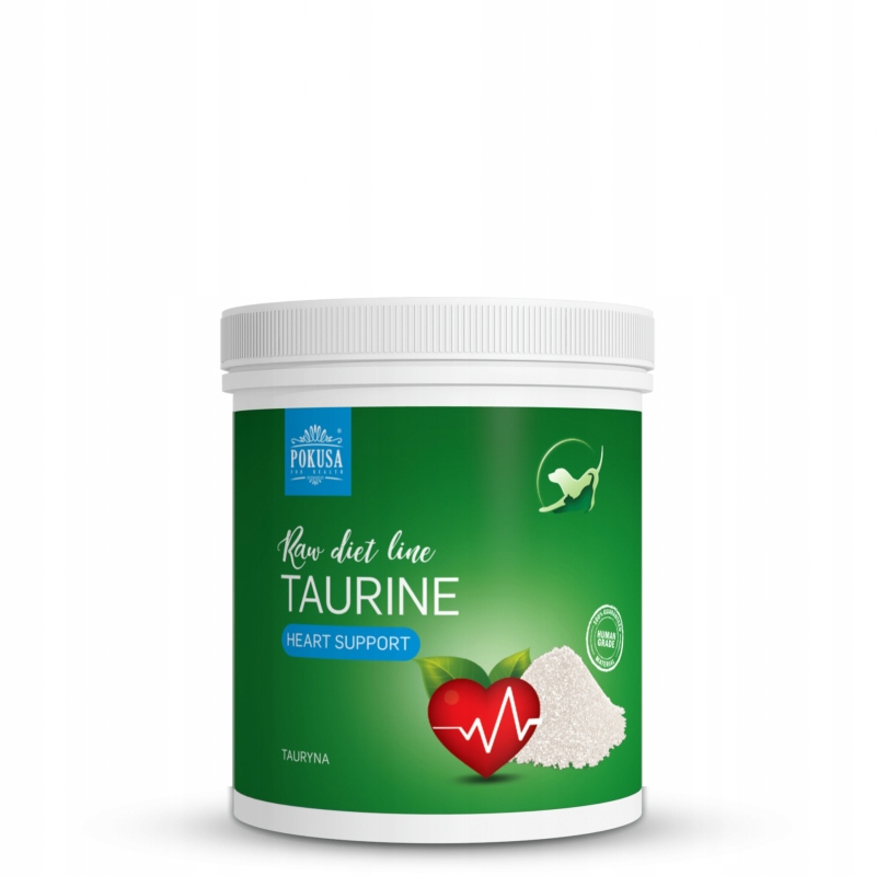 Levně Pokusa Rawdietline Taurine/taurin 400 G Barf Pro Správnou Činnost Srdce