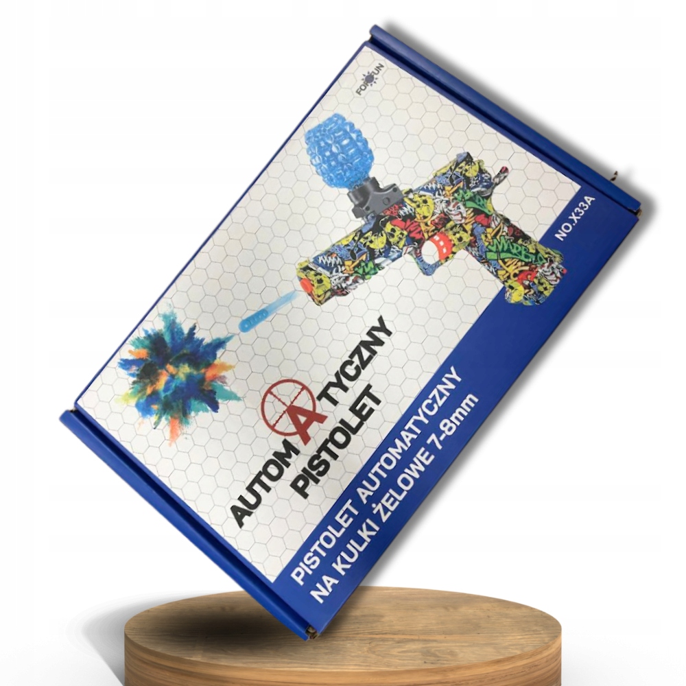 PISTOLET COLT GLOCK KULKI ŻELOWE WODNE AUTOMAT ORBEEZ ELEKTRYK OKULARY CS Bohater / Bajka brak