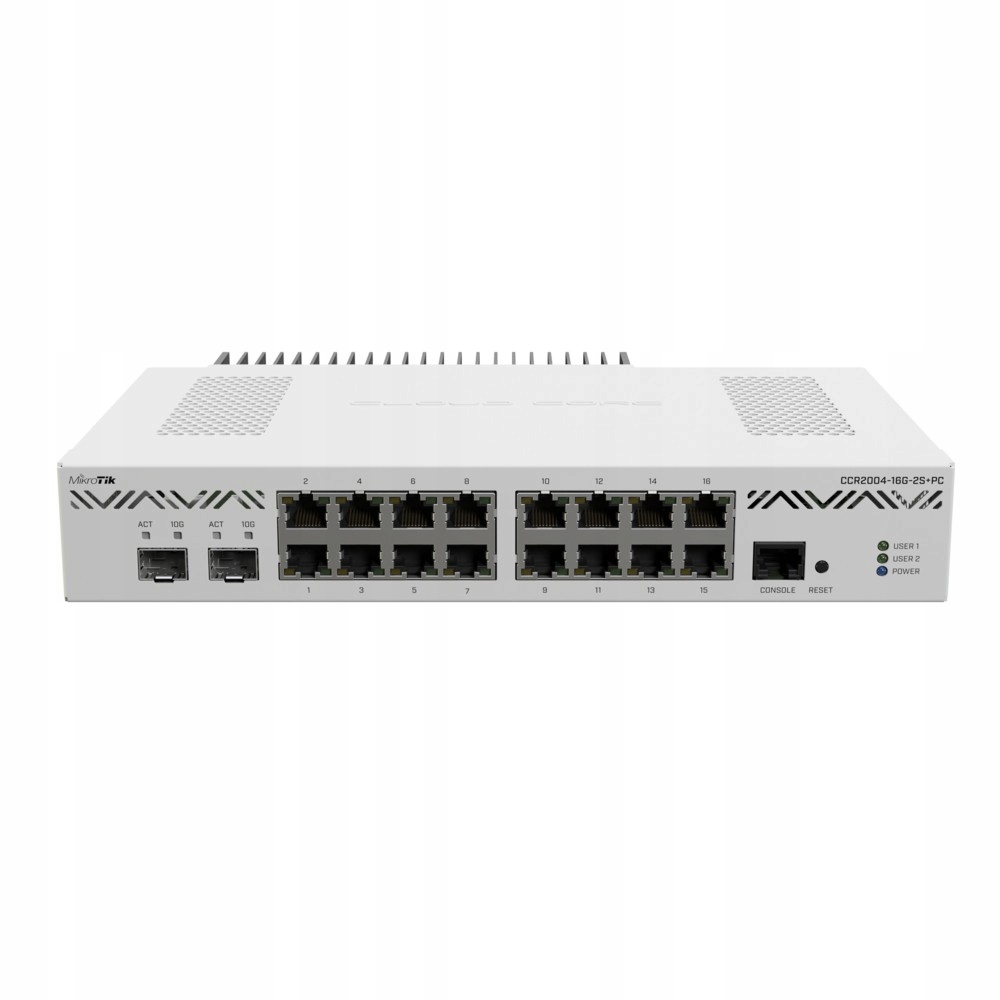 MikroTik CCR2004-16G-2SPC Router 16x RJ45 1000Mb/s, 2x Sfp