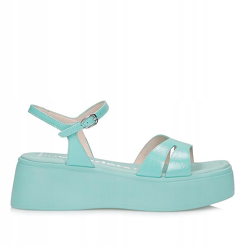 Stylové módní sandály na platformě Celina Wonders A-3710 Lack Sea