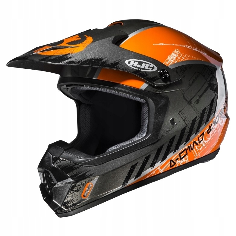 Helma Hjc Cs-mx II X-Wing Star Wars Silver/Orange veľ.XS