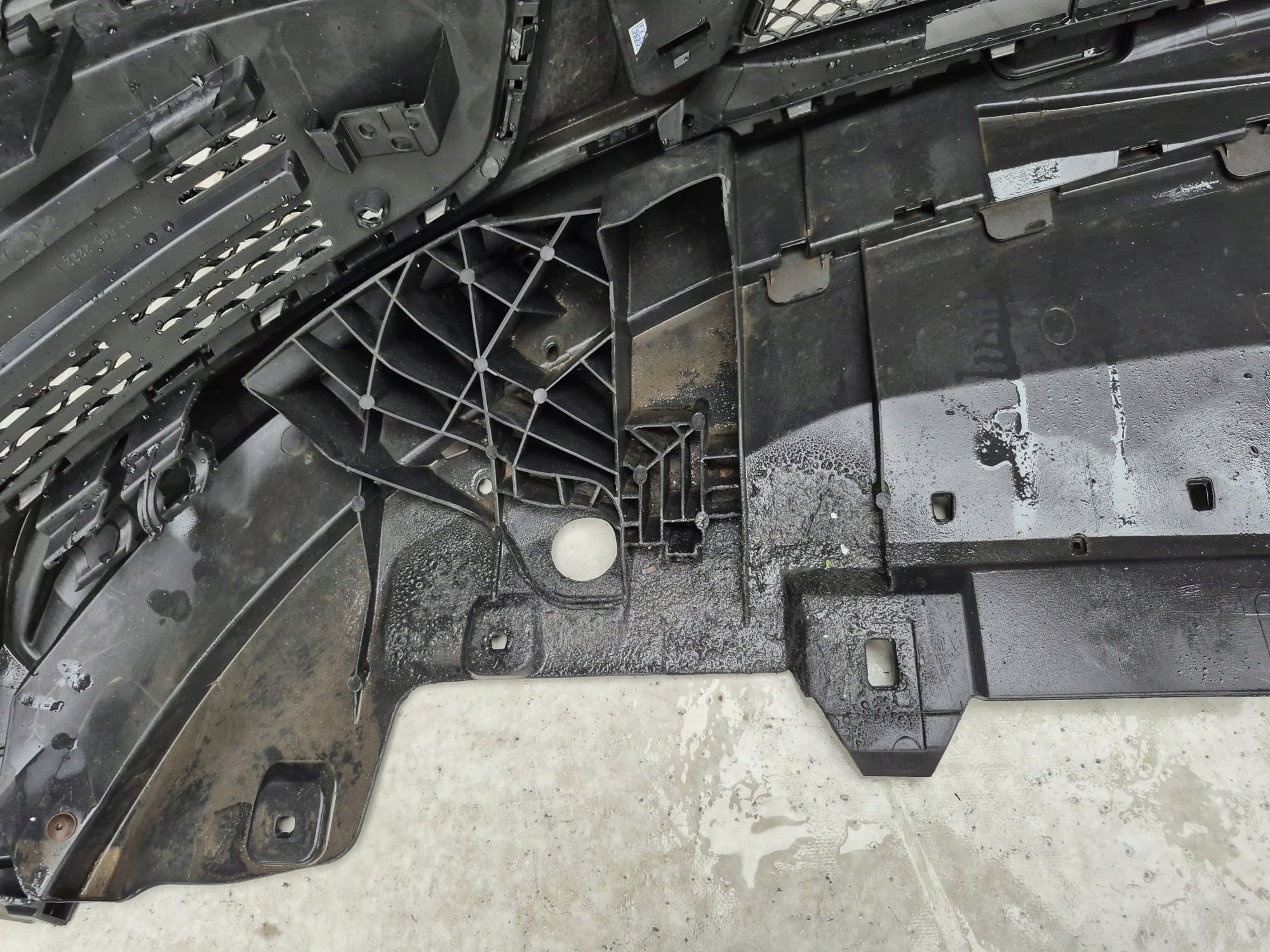 MERCEDES CLA W117 117 AMG bumper front front grill grid PDC SPR