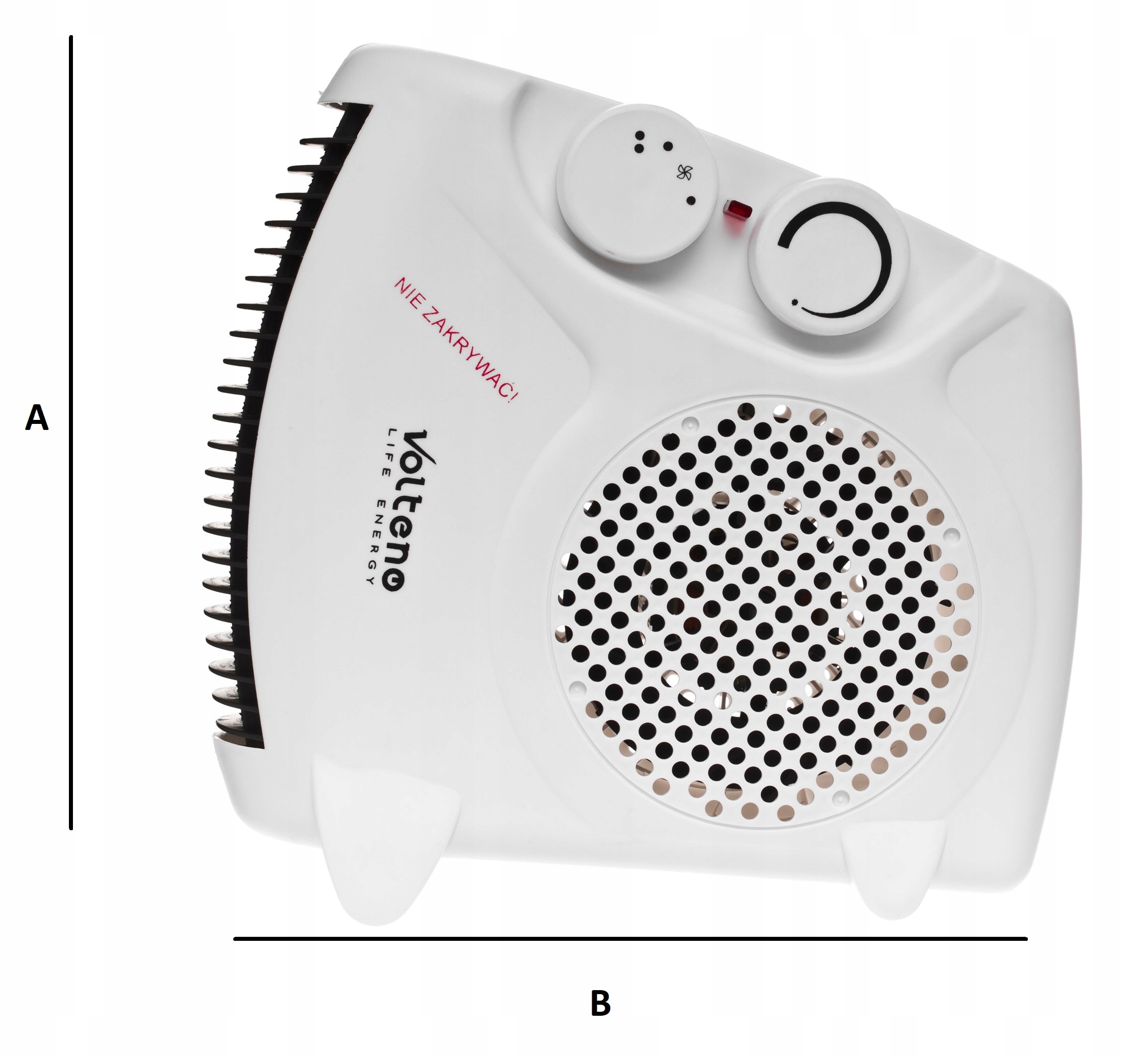 TERMOWENTYLATOR FARELKA GRZEJNIK ELEKTRYCZNY 2000W Model VO0281