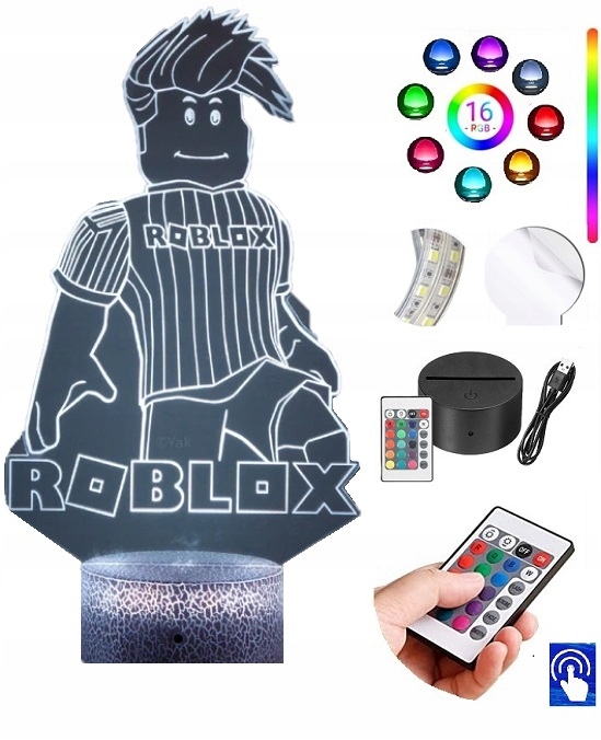 

Lampka na biurko Roblox Gra Led Plexido