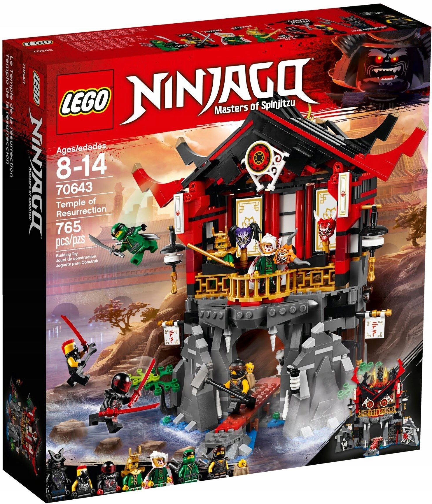 Lego Ninjago 70643 Chrám vzkříšení Nové