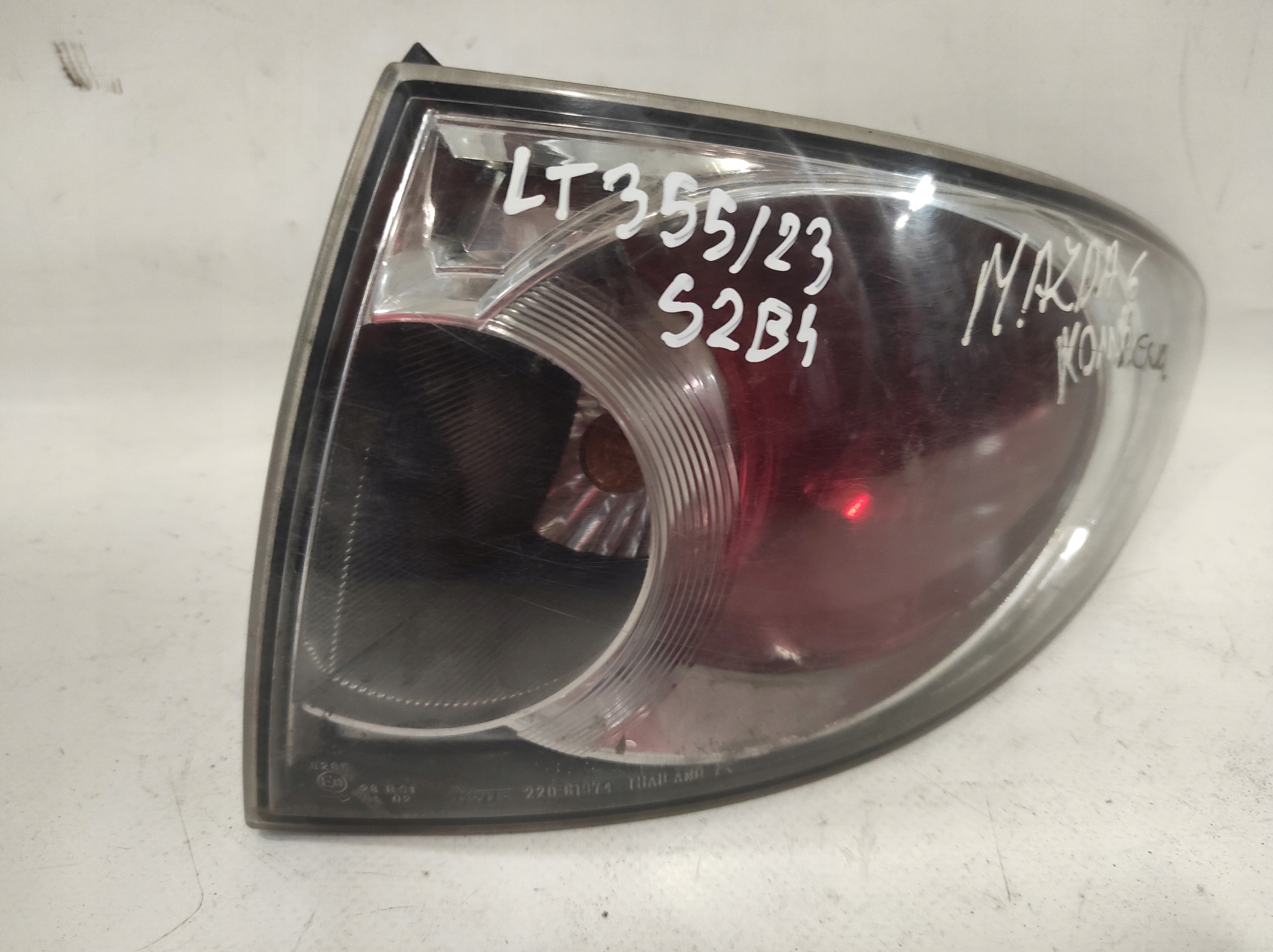MAZDA 6 1 and GG light right rear part right rear KOMBI