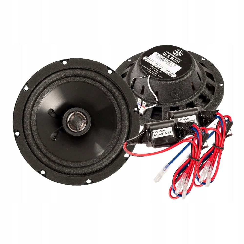 GŁOŚNIKI SAMOCHODOWE DLS M226 AUDIO SYSTEM 50W 165MM DWUDROŻNE