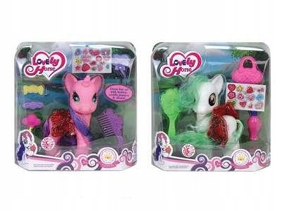 

Konik Kucyk Pony do stylizacji akcesoria światło