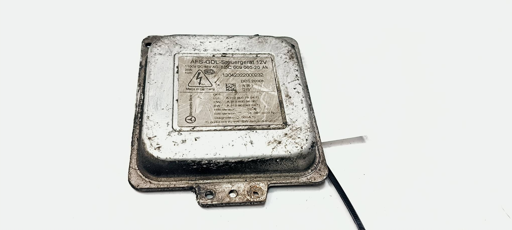 control unit A2129007804 Mercedes-BENZ W212 E350