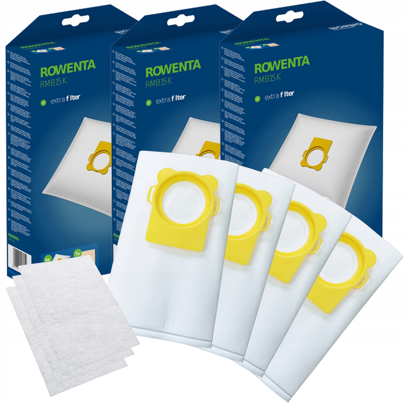 

12x Worki Do Odkurzacza Rowenta Compact Power