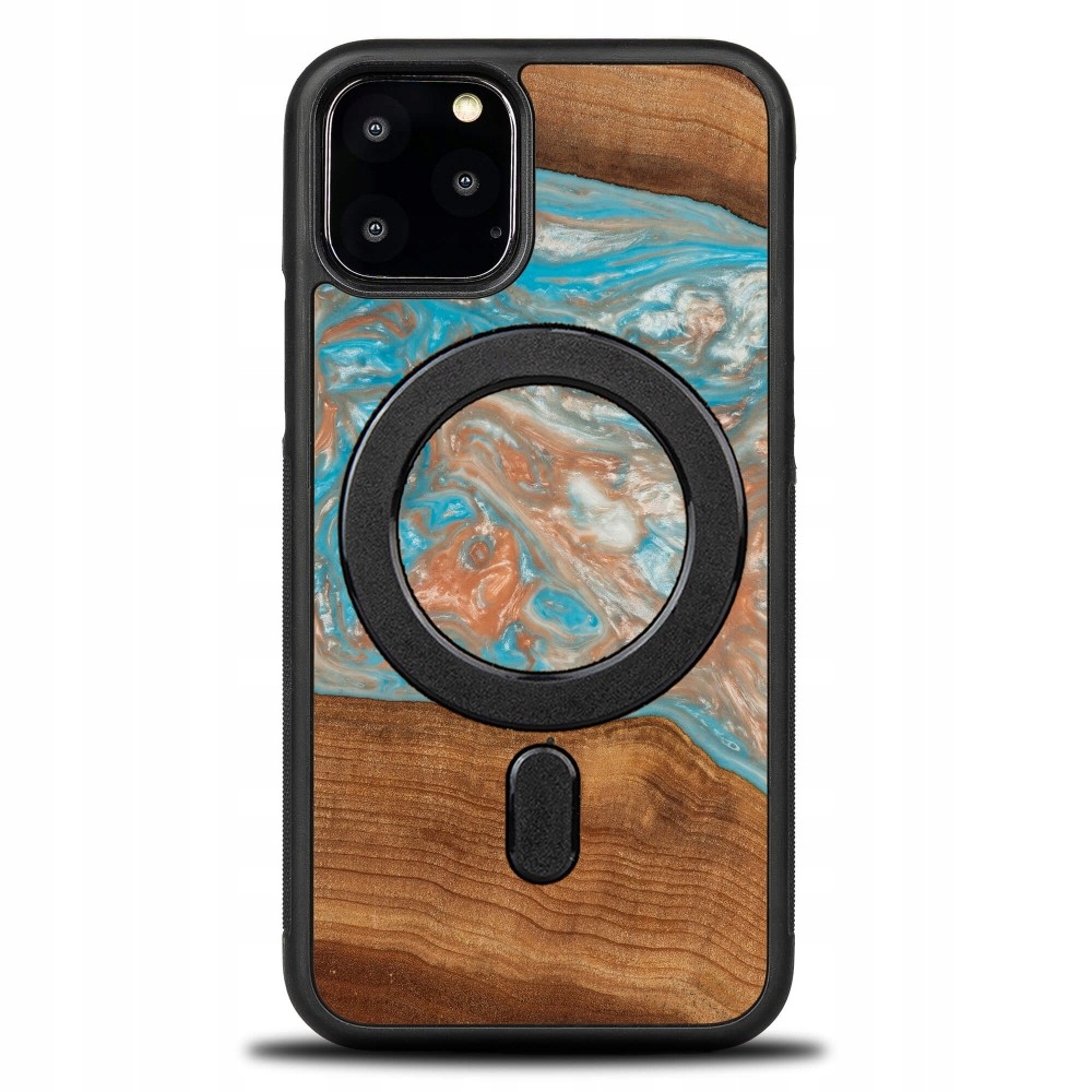 Pouzdro Bewood Unique pro iPhone 11 Pro Planets Saturn s MagSafe