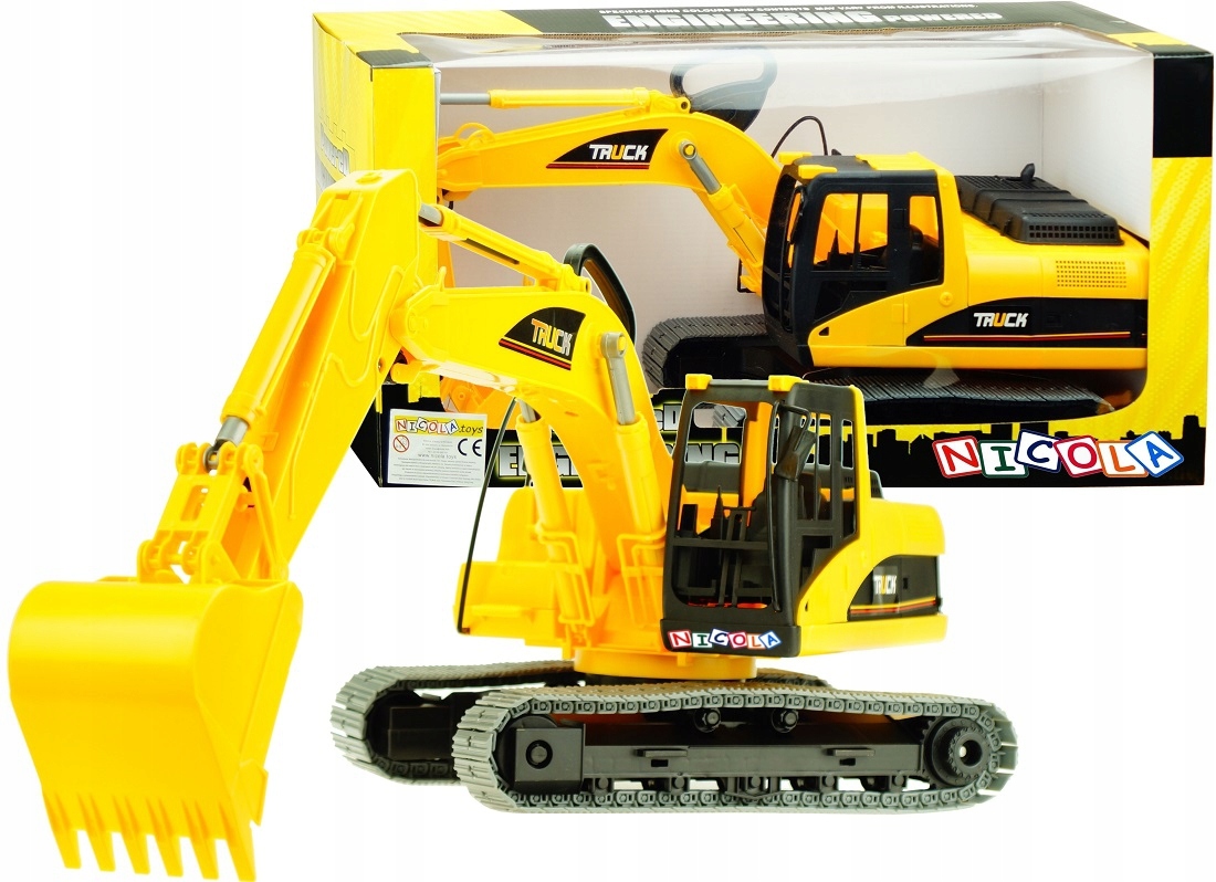 DUŻA KOPARKA ŁADOWARKA RUCHOME ELEMENTY ŁYCHA 3010 Marka Inna