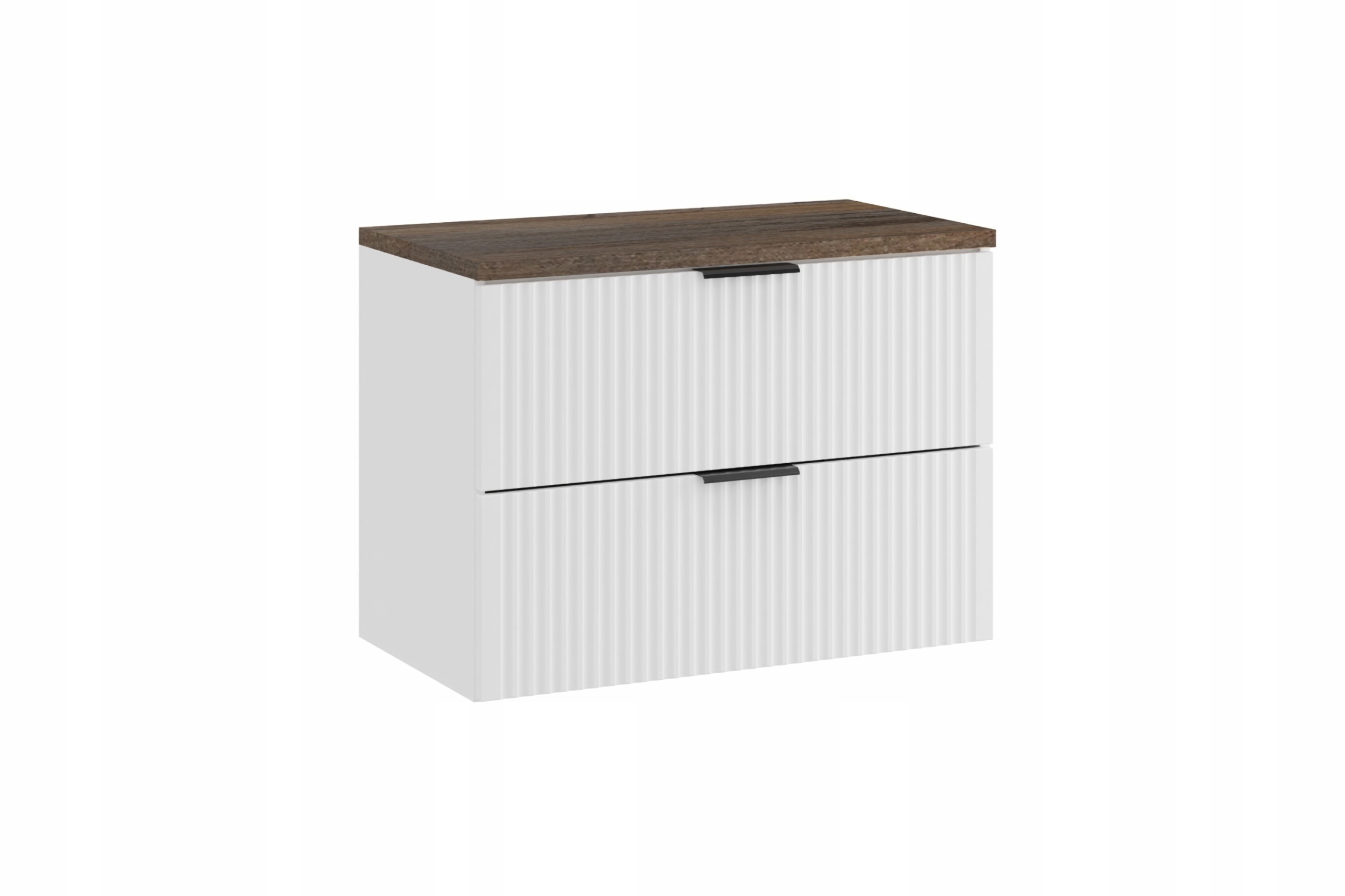 Szafki pod Umywalkę Adel White 80cm z Blatem