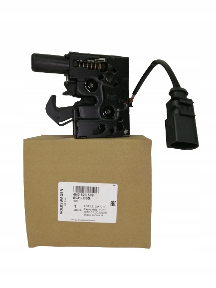 Замок капота с переключателем AUDI A8 D5 4n0823509