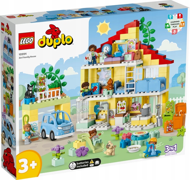 Lego 10994 Duplo – Rodinný Dům 3V1