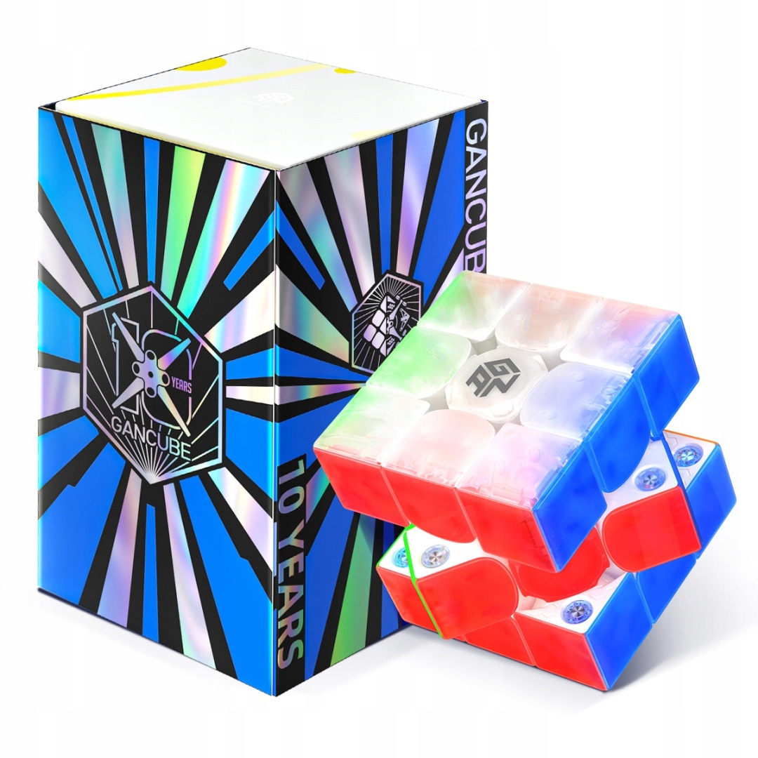 Gan 356 I Carry 2 Uv 10th Anniversary 3x3x3