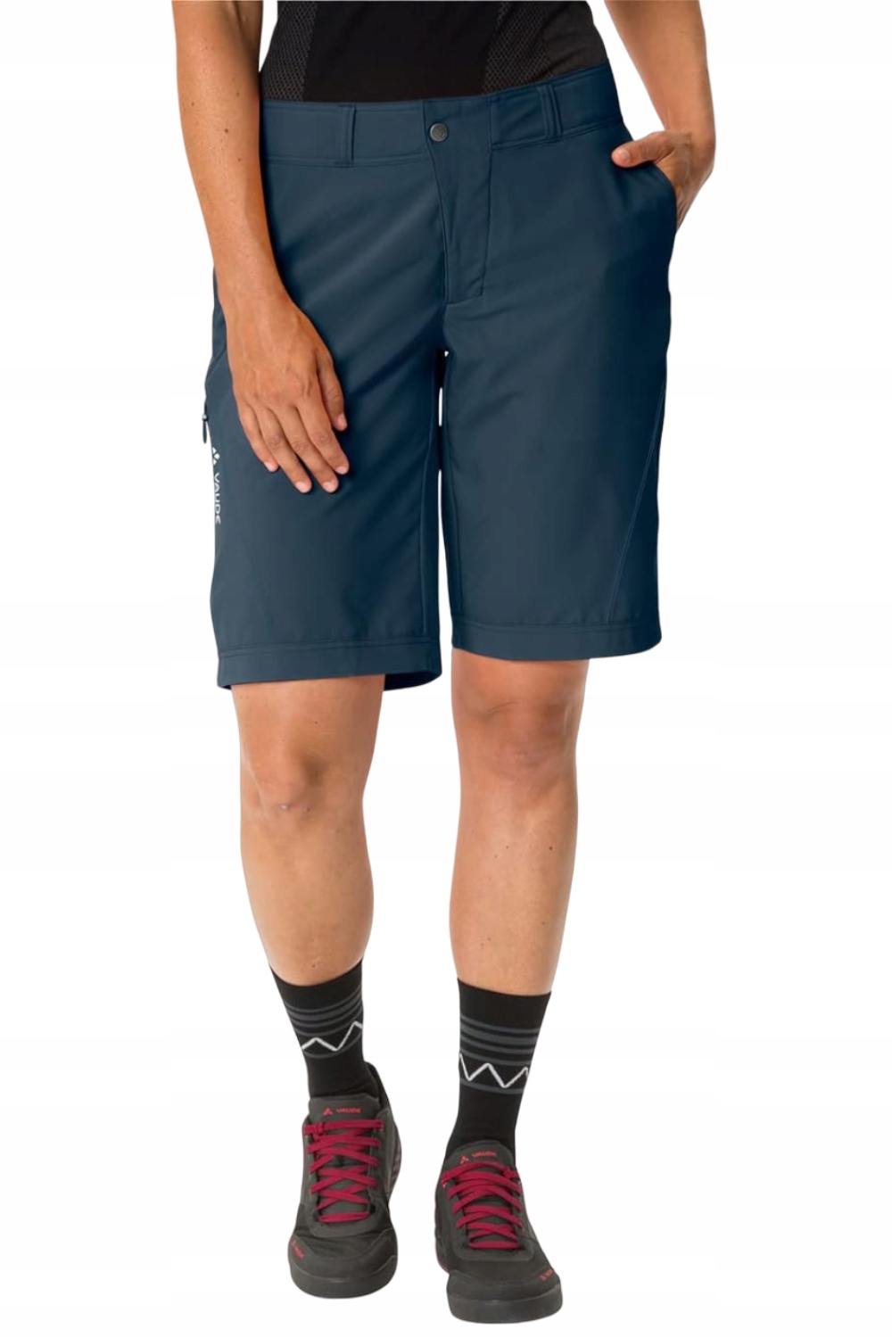 Dámské sportovní cyklistické kalhoty Vaude 1/2, rychleschnoucí, vel.