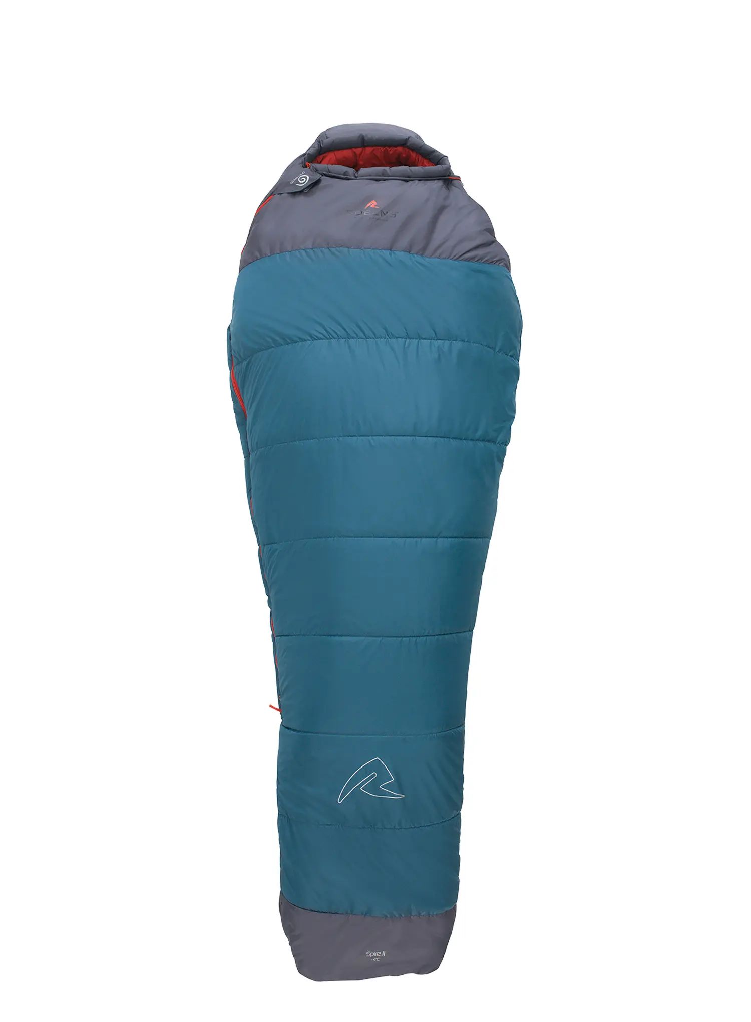 Syntetický spací pytel Robens Spire II (195 cm) modrý/modrý, levý