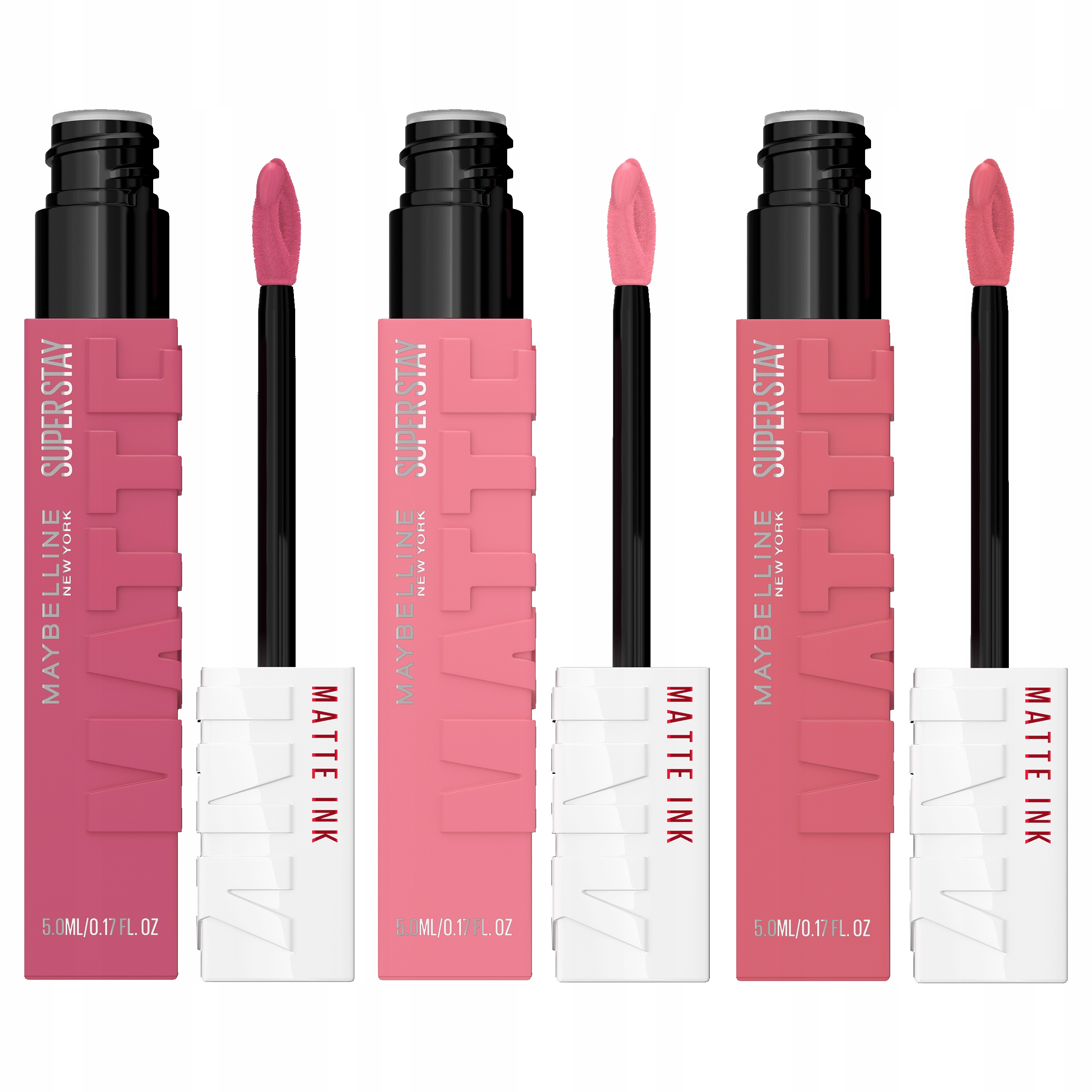 Zestaw Maybelline Stay Matte Matowa Pomadka 10 15 180 do Ust w Płynie