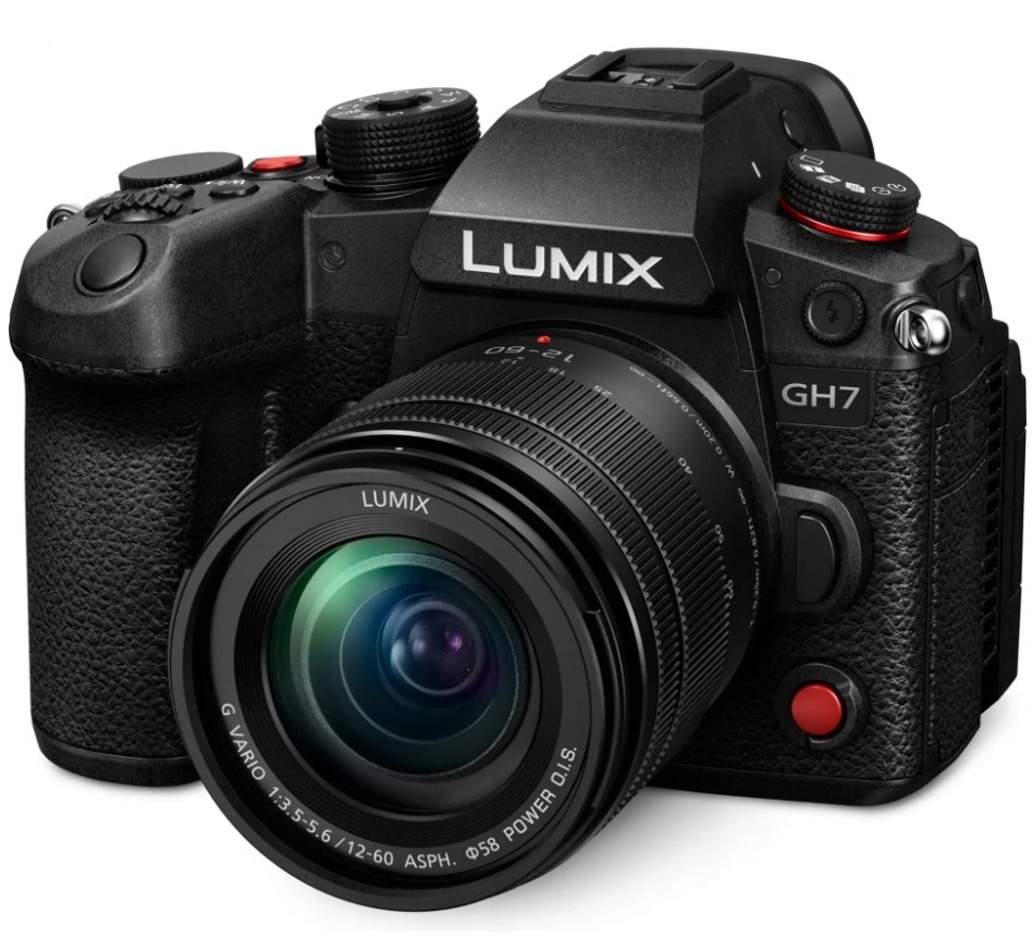 Panasonic DC-GH7ME Aparat Lumix Hybrydowy Bezlustekowy Obiektyw H-FS12060