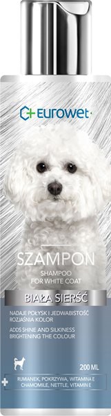 Eurowet Šampon Bílá srst pro psa 200 Ml