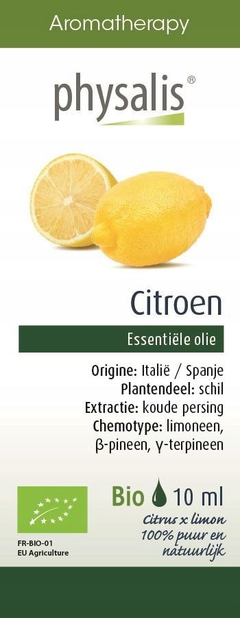 

Olejek Eteryczny Cytryna Bio 10 ml Physalis